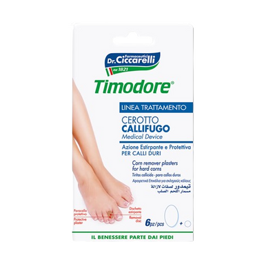 Timodore - Cerotti Callifughi Calli Duri Confezione 6 Pezzi