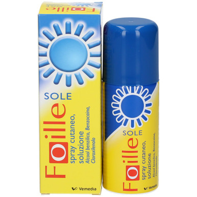 Foille - Sole Spray Ustioni Confezione 70 Ml (Scadenza Prodotto 02/2026)