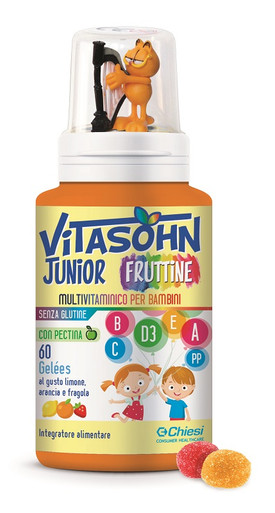 Vitasohn - Junior Fruttine Confezione 60 Caramelle Gelee