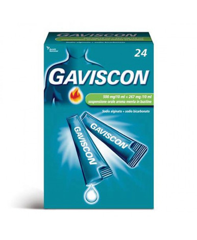 Gaviscon - Confezione 24 Bustine (Scadenza Prodotto 06/2026)