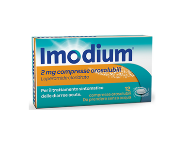 Imodium - 2 Mg Confezione 12 Compresse Orosolubili