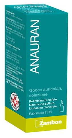 Anauran - Gocce Auricolari Soluzione Flacone Confezione 25 Ml