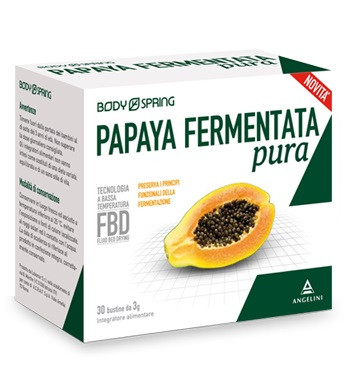 Body Spring - Papaya Fermentata Pura Confezione 30 Bustine