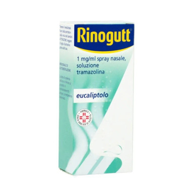 Rinogutt - Eucalipto Spray Nasale 1Mg/Ml Confezione 10 Ml (Confezione Danneggiata)