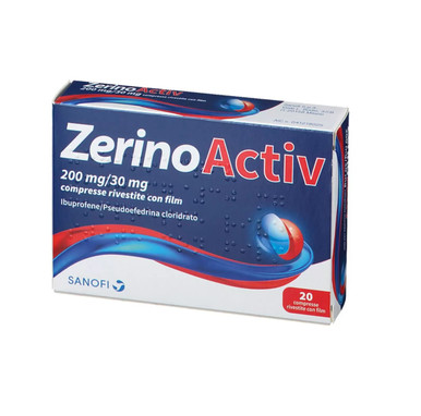 Zerinoactiv - 200mg+30mg Confezione 20 Compresse
