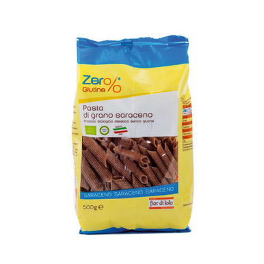 Il Fior di Loto - Zero% Penne di Grano Saraceno Senza Glutine Bio Confezione 500 Gr