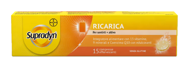 Supradyn - Ricarica Integratore Vitamine e Sali Minerali Confezione 15 Compresse