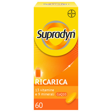 Supradyn - Ricarica Integratore Multivitaminico E Minerali 60 Compresse