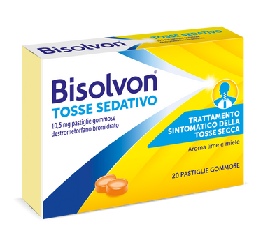 Bisolvon - Tosse Sedativo Aroma Lime e Miele Confezione 20 Pastiglie