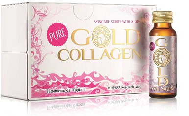 Gold Collagen - Pure Integratore Per La Bellezza Confezione 10X50 Ml