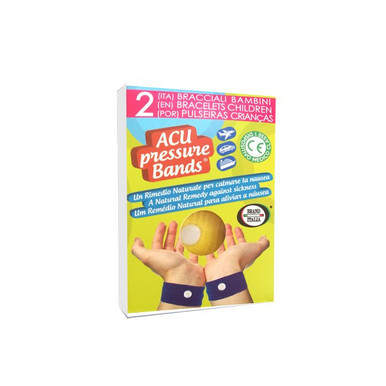Acu Pressure Band - Bracciale Adulti Confezione 2 Pezzi