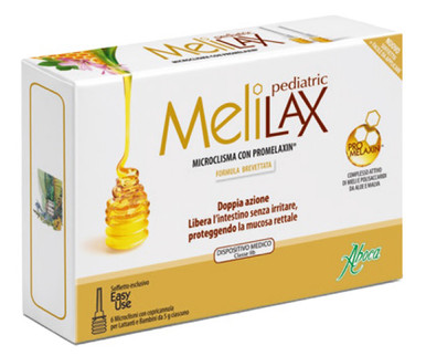 Aboca - Melilax Pediatrici Confezione 6 Microclismi