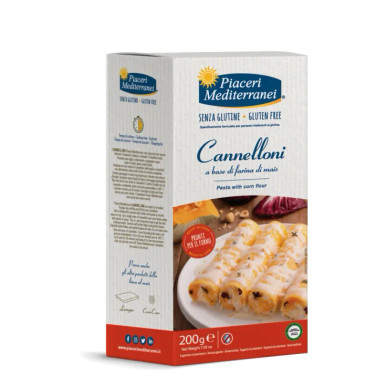 Piaceri Mediterranei - Pasta Mais Cannelloni Senza Glutine Confezione 200 Gr