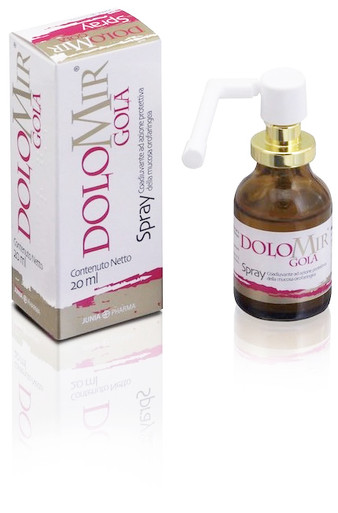 Dolomir - Gola Spray Confezione 20 Ml (Scadenza Prodotto 28/09/2025)