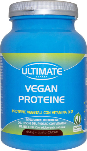 Ultimate - Vegan Proteine Cacao Confezione 450 Gr