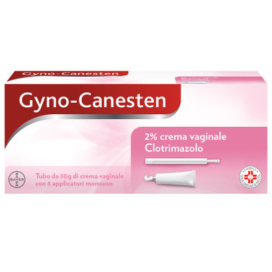 Gyno-Canesten - Crema Intima Per Candida, Prurito, Bruciore Intimo E Perdite 30 Gr