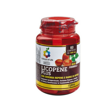 Optima naturals - Colours Of Life Licopene Plus Con Serenoa Repens e Radici Di Ortica Confezione 60 Compresse