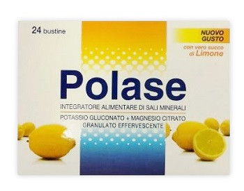 Polase - Integratore Di Sali Minerali Gusto Limone Confezione 24 Bustine