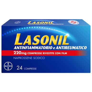 Lasonil - Antidolorifico E Antinfiammatorio Contro Dolore 24 Compresse