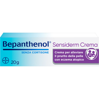 Bepanthenol - Sensiderm Crema Lenitiva Dermatite Eczema E Prurito Della Pelle 20 Gr