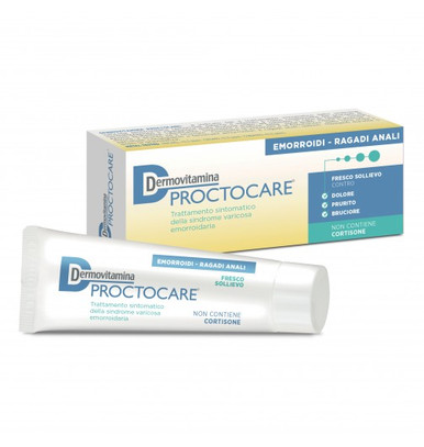 Dermovitamina - Proctocare Crema Emorroido E Ragadi Anali Confezione 30 Ml