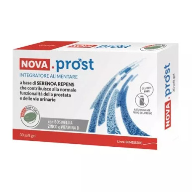 Nova Argentia - Nova Prost Integratore per la Prostata Confezione 30 Capsule