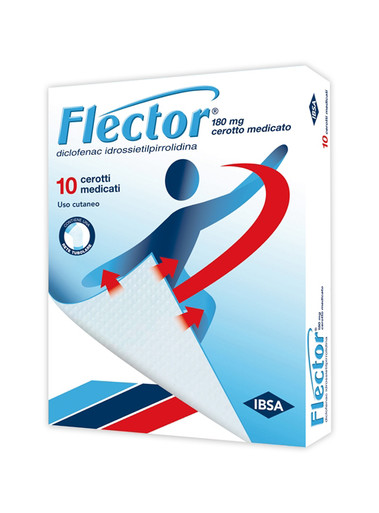 Flector - Cerotti Medicali 180 Mg Confezione 10 Cerotti