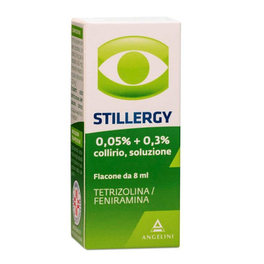 Stillergy - Collirio 0,05% + 0,3 % Tetrizolina Cloridrato Flacone 8 Ml