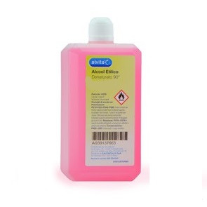 Alvita - Alcool Etilico Denaturato 90° Confezione 250 Ml