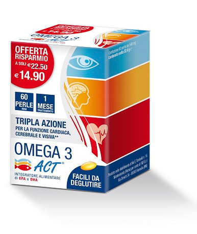 Act - Omega 3 Confezione 60 Perle