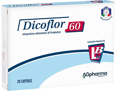 Dicoflor - Integratore Flora Batterica 60 Confezione 20 Capsule
