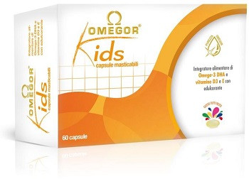Omegor - Kids Integratore Omega 3 Per Bambini Confezione 60 Compresse