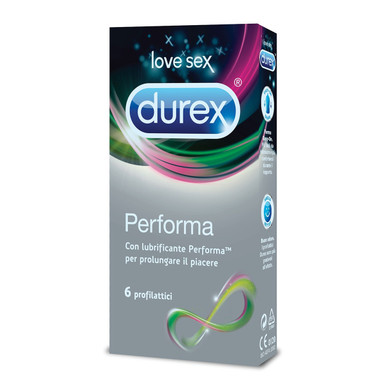 Durex - Performa Easyon Confezione 6 Profilattici 