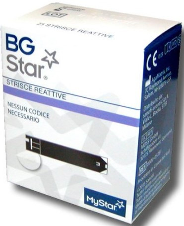 Bgstar - Strisce Glicemia Confezione 50 Strisce