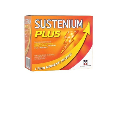 Sustenium Plus Integratore Energizzante Confezione 22 Bustine