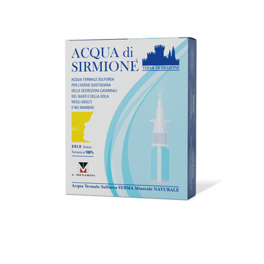 Acqua Di Sirmione - Acqua Termale Minerale Naturale Confezione 6X15 Ml