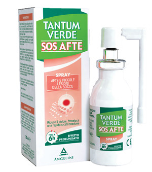 Tantum Verde - Sos Afte Spray Confezione 20 Ml