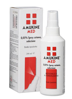 Amukine - Med Spray Cutaneo 0.05% Confezione 200 Ml