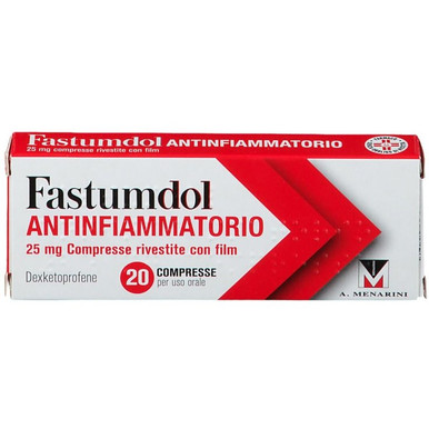 Menarini - Fastumdol Antinfiammatorio 25 Mg Confezione 20 Bustine
