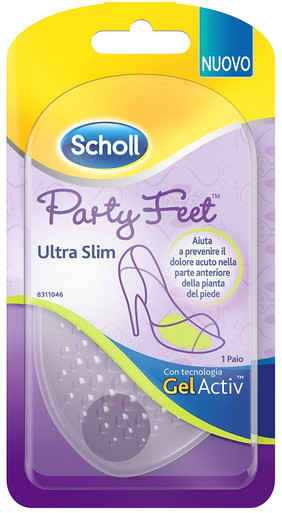 Scholl - Party Feet Gel Activ Us Confezione 2 Solette