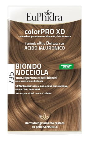EuPhidra - Tintura Colorpro Xd735 Biondo Nocciola Confezione 50 Ml