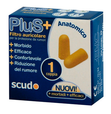 Earplug - Scudo Tappi Plus Confezione 1 Paio