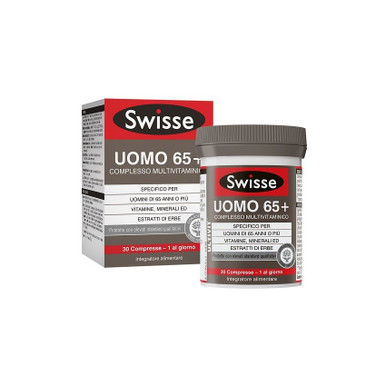 Swisse - Multivitaminico Uomo 65+ Confezione 30 Compresse