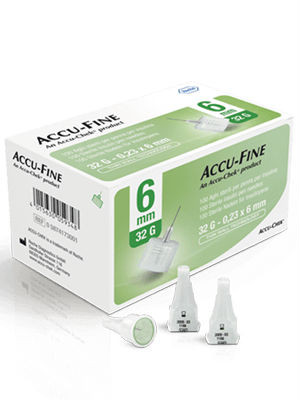 Accu-Fine - Ago G32 6 Mm Confezione 100 Pezzi