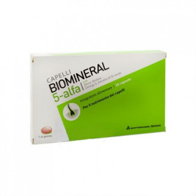 Biomineral - 5 Alfa Integratore 30 Capsule