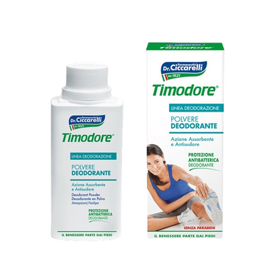 Timodore - Polvere Deodorante Piedi Confezione 75 Gr