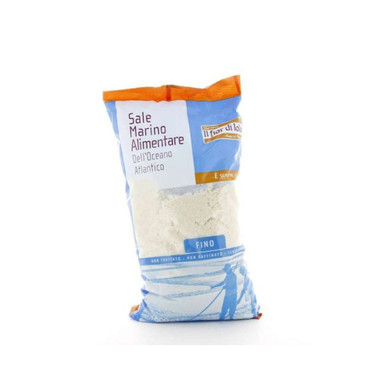 Il Fior Di Loto - Sale Atlantico Grezzo Fine Confezione 1 Kg