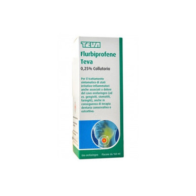 Teva - Flurbiprofene Collutorio Confezione 160 Ml