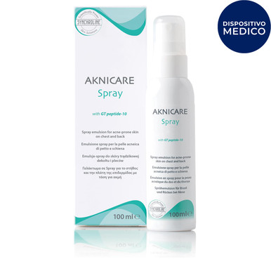 Synchroline - Aknicare Spray Pelle Acenica Petto e Schiena Confezione 100 Ml (Scadenza Prodotto 06/2026)