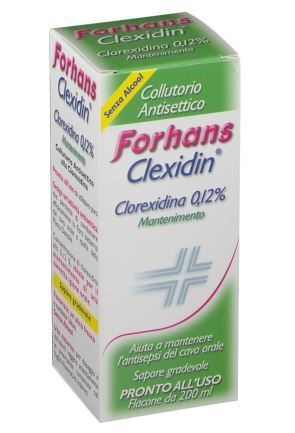 Forhans - Collutorio Clexidin 0.12 Senza Alcool Confezione 200 Ml